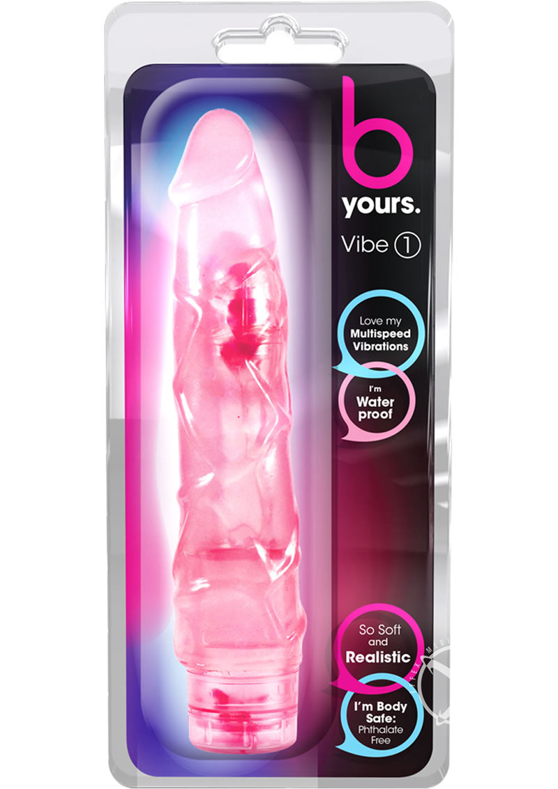B Yours Vibe 1 Vibrating Dildo