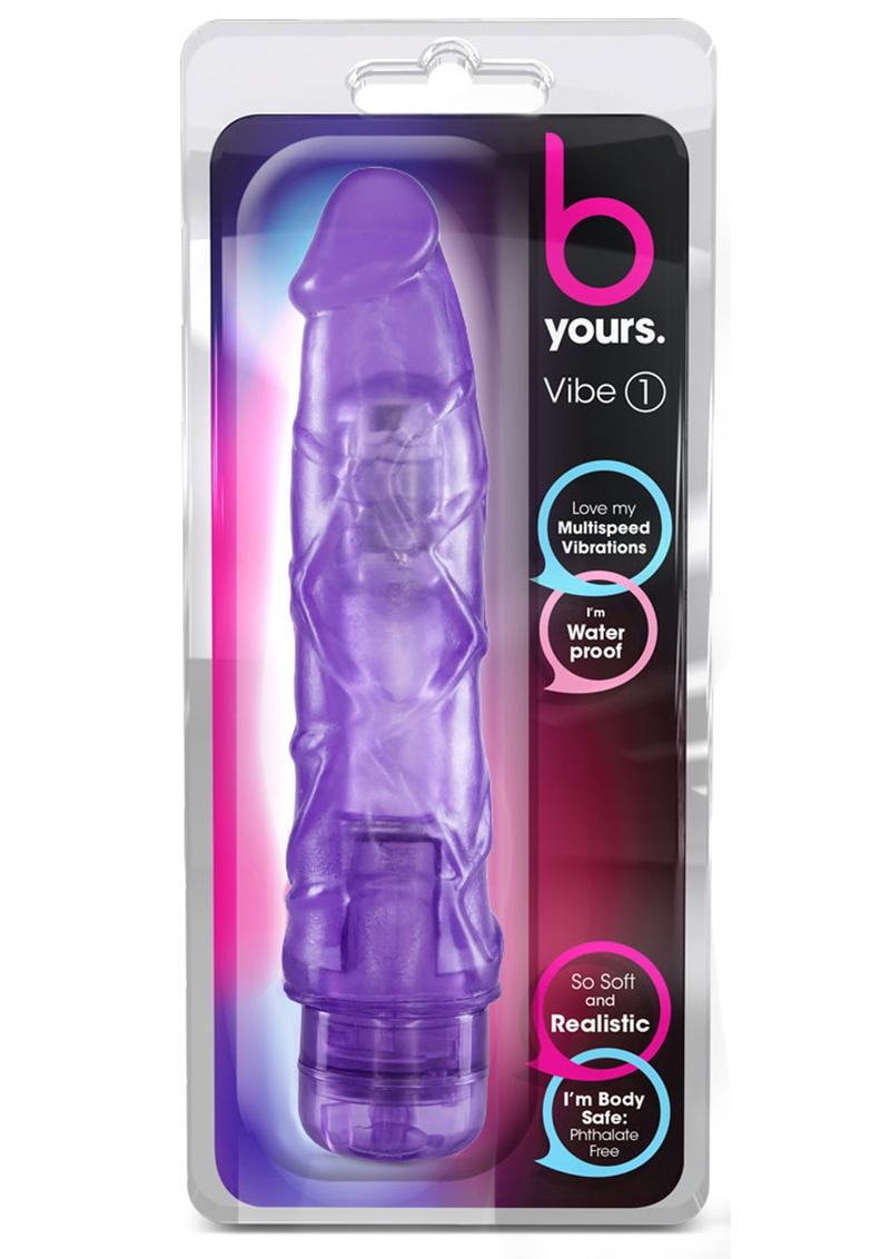 B Yours Vibe 1 Vibrating Dildo