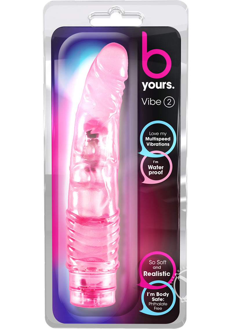 B Yours Vibe 2 Vibrating Dildo