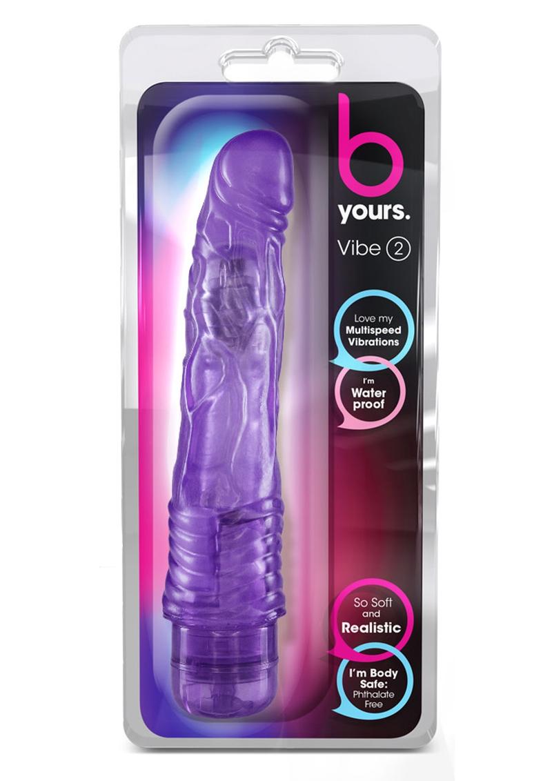 B Yours Vibe 2 Vibrating Dildo