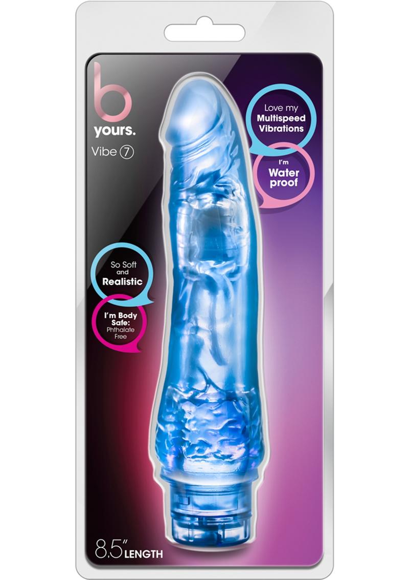 B Yours Vibe 7 Vibrating Dildo