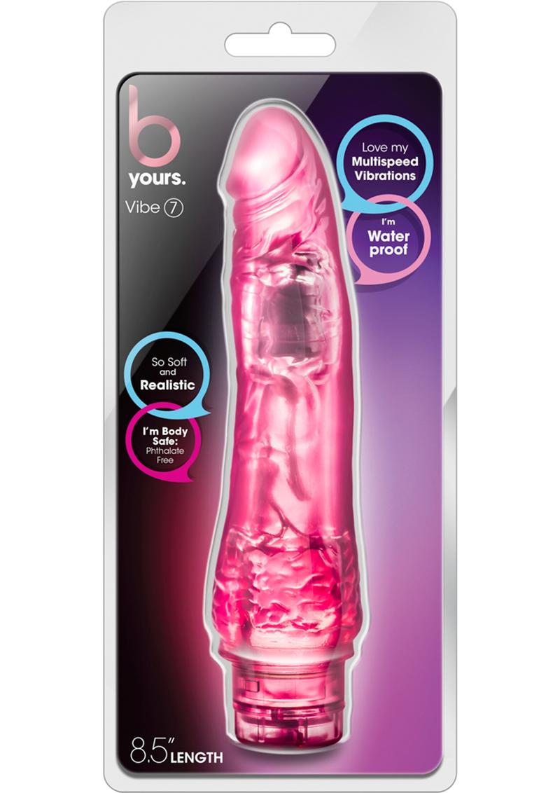 B Yours Vibe 7 Vibrating Dildo