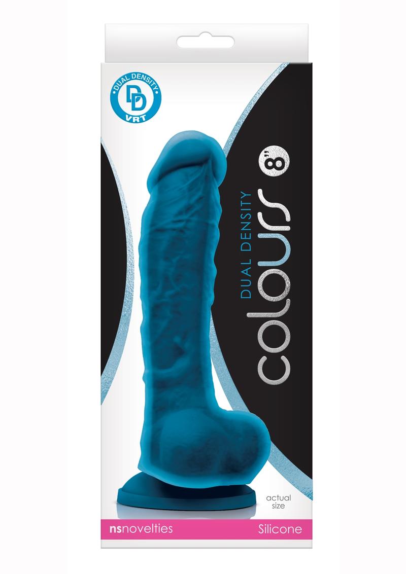 Colours Dual Density Silicone Dildo