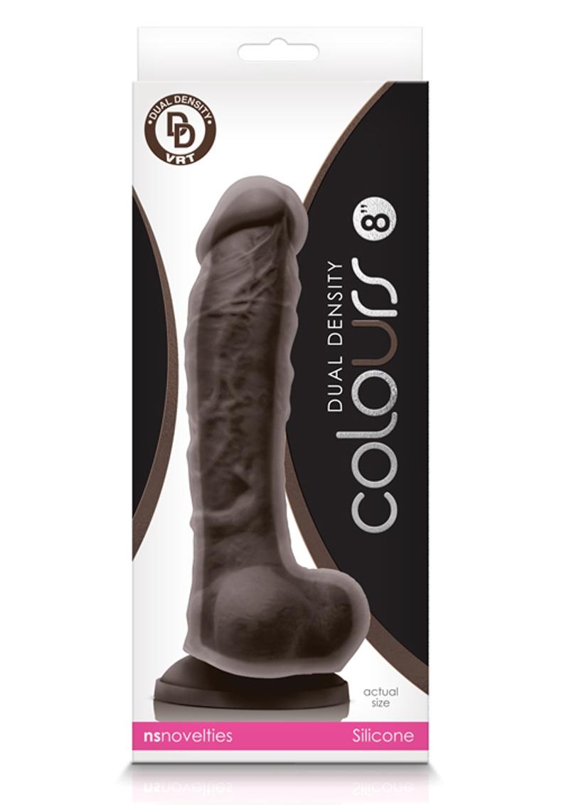 Colours Dual Density Silicone Dildo