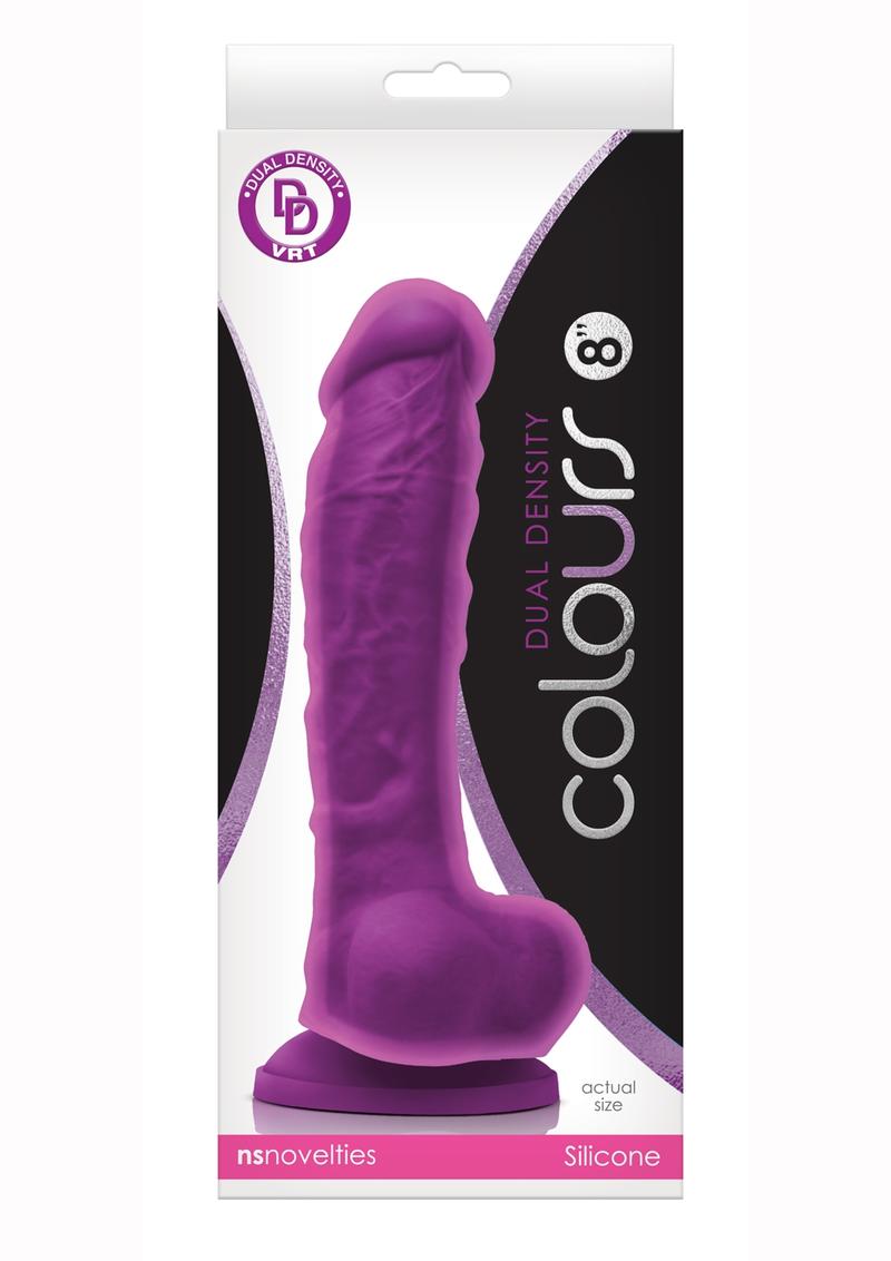 Colours Dual Density Silicone Dildo